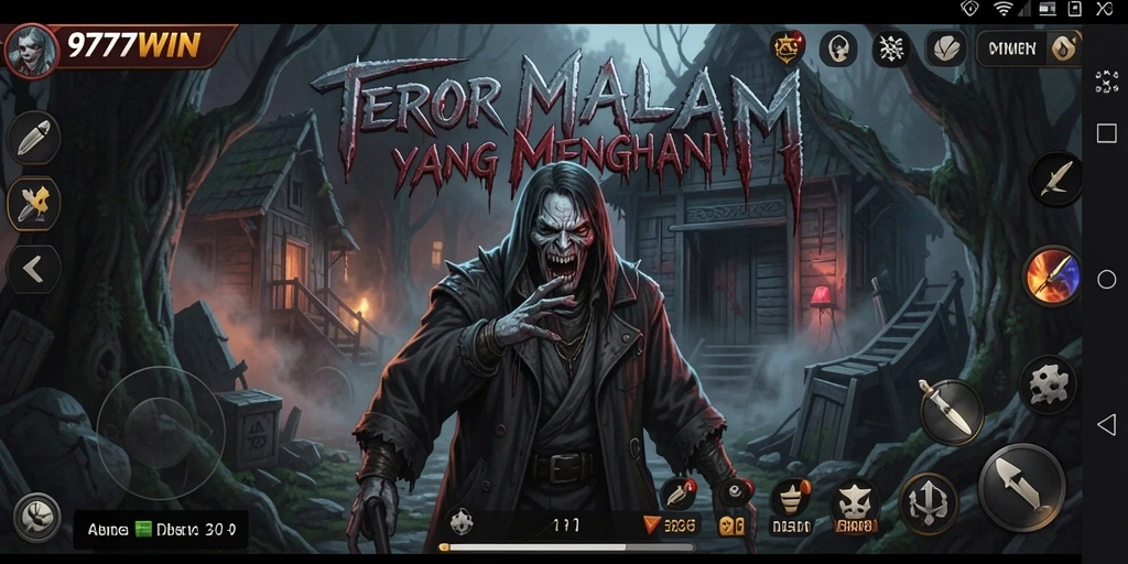 Tampilan gameplay <strong>9777WIN</strong> yang mencekam dan menegangkan.