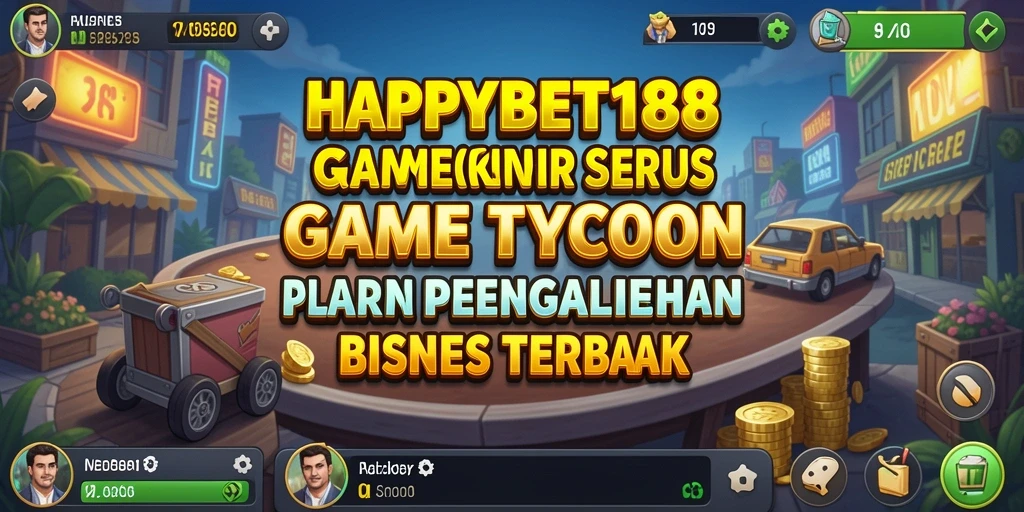 Tampilan gameplay menarik dari <strong>HAPPYBET188</strong> yang penuh tantangan bisnis.