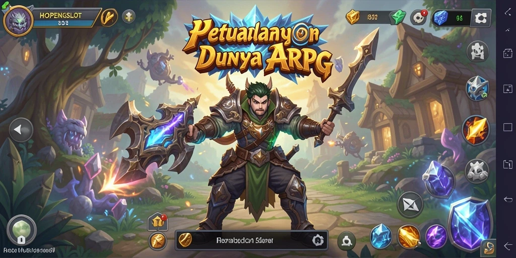 Tampilan gameplay HOPENGSLOT yang penuh aksi dan strategi.