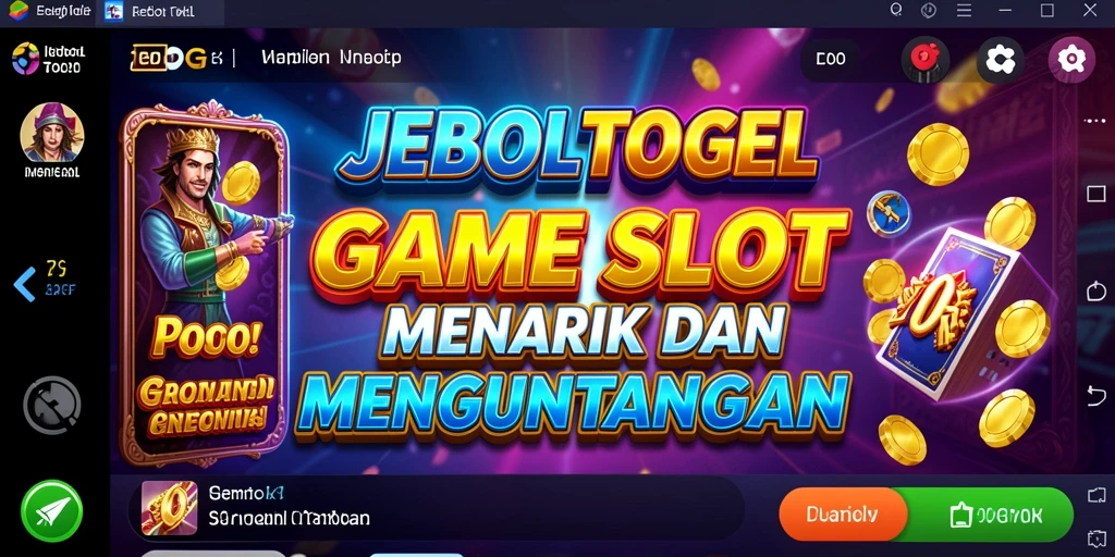 Gameplay seru dari JEBOLTOGEL yang penuh variasi slot.