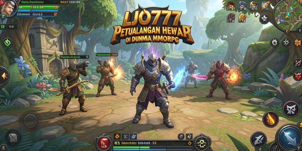 Tampilan gameplay menakjubkan dari LJO777 yang penuh petualangan.