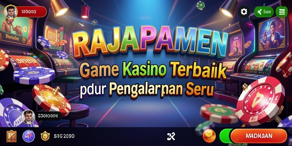 Gameplay menarik dari RAJAPAMEN yang menunjukkan suasana kasino.