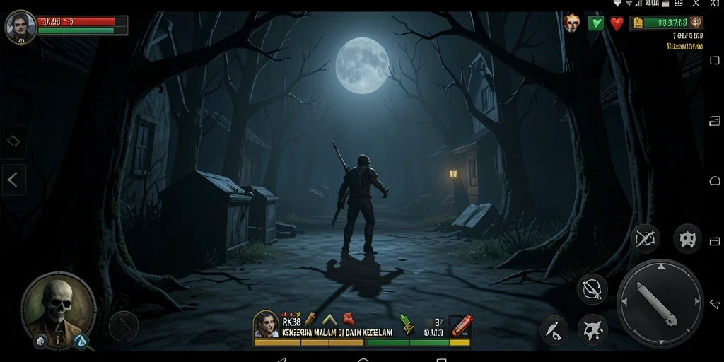 Menampilkan gameplay menegangkan dengan suasana Horror yang kental.